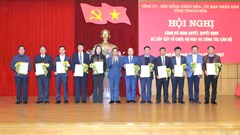 Thanh Hoá công bố 6 giám đốc sở sau sắp xếp bộ máy