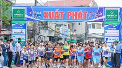 Hơn 3.000 người tham dự Ngày chạy Olympic vì sức khỏe toàn dân