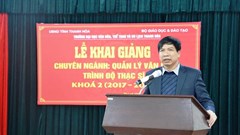 Giám đốc Sở GD&ĐT làm Phó trưởng Ban Tuyên giáo và Dân vận Tỉnh ủy 