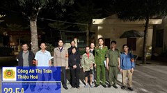 Người dân viết thư cảm ơn công an hỗ trợ tìm lại người thân