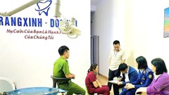 Khám răng không có giấy phép, một cơ sở nha khoa bị đình chỉ hoạt động
