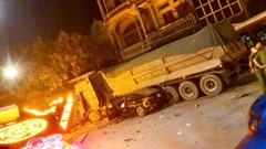 Tai nạn liên hoàn trên quốc lộ 1A, 17 người bị thương