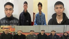 Khởi tố 10 đối tượng vác dao, kiếm đuổi đánh nhau gây náo loạn