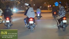 Xử phạt “nguội” hàng chục thanh, thiếu niên vi phạm giao thông tại Sầm Sơn