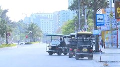 Sầm Sơn siết chặt quản lý xe điện 4 bánh phục vụ du lịch từ 1.7