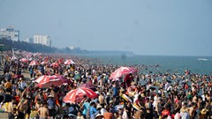 Sầm Sơn "thất thủ" trong kỳ nghỉ lễ