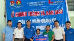 16 ngôi nhà “Khăn quàng đỏ” tiếp thêm động lực cho học sinh nghèo