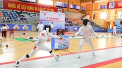Gần 250 kiếm thủ tranh tài tại Giải Vô địch trẻ Đấu kiếm quốc gia 2025 