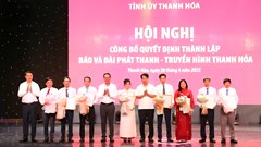 Báo và Đài Phát thanh - Truyền hình Thanh Hóa chính thức thành lập, sẵn sàng bước vào kỷ nguyên truyền thông số
