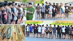 “Quái xế” tuổi teen dàn hàng chém người, náo loạn đường phố trong đêm