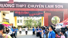 100% thí sinh dự thi môn chuyên vào Trường THPT Chuyên Lam Sơn