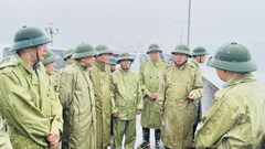 Phó Thủ tướng Trần Hồng Hà kiểm tra ứng phó bão số 3 tại Thanh Hóa