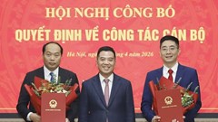 Chủ tịch xã ở Thái Nguyên được bổ nhiệm làm Thư ký Bộ trưởng