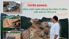 Người dân sống thấp thỏm bên dự án trăm tỉ đồng nối vào khu di tích 