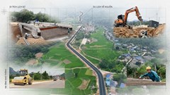 Chặng nước rút tuyến đường cách mạng trăm tỉ đồng kết nối vùng di tích ATK
