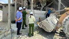 Công nhân tử vong khi sửa máy nghiền tại Tuyên Quang