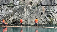 Tìm thấy thi thể nam sinh bị đuối nước trên dòng sông Nho Quế