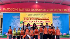 Thái Nguyên tăng cường kỹ năng phòng đuối nước trước hè