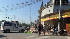 Hai vợ chồng tử vong sau va chạm với xe tải chở đất ở Thái Nguyên
