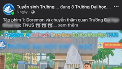 Nghi vấn xâm phạm bản quyền từ loạt video Doraemon quảng bá trường học ở Thái Nguyên