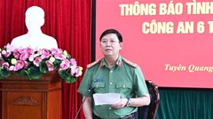 Công an Tuyên Quang thông tin kết quả xác minh bước đầu vụ điểm thi THPT