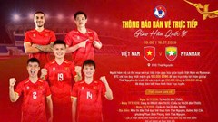 Thái Nguyên mở bán vé xem tuyển Việt Nam gặp Myanmar 
