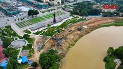 Thái Nguyên đẩy nhanh giải phóng mặt bằng đê chống ngập nghìn tỉ đồng