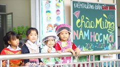 Sắc màu văn hóa trong ngày khai giảng giữa núi rừng Thái Nguyên