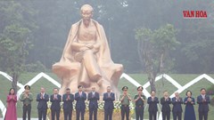 Tổng Bí thư, Chủ tịch nước Tô Lâm dự lễ khánh thành Tượng đài “Bác Hồ với ngày hội non sông“