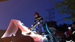 Xe đầu kéo lật trên Quốc lộ khiến 3 người tử vong ở Cao Bằng