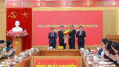 Giới thiệu nhân sự kiện toàn chức danh Chủ tịch UBND tỉnh Thái Nguyên