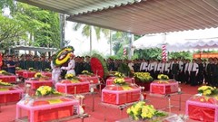 Truy điệu và an táng 93 hài cốt liệt sĩ tại Nghĩa trang Liệt sĩ Quốc gia Vị Xuyên