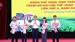 Thái Nguyên đặt mục tiêu vào tốp 3 tỉnh miền núi tại Đại hội Thể thao toàn quốc