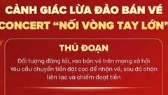 Cảnh báo chiêu trò trục lợi từ bán vé miễn phí Concert “Nối vòng tay lớn”