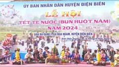 Bun Huột Nặm- Tết té nước của người Lào