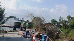 Kiên Giang sạt lở đất huyện xin 3,4 tỉ đồng hỗ trợ dân