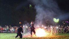 Nghi lễ nhảy lửa của người Pà Thẻn là sản phẩm du lịch đặc trưng của Lâm Bình