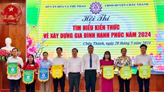 Hội thi “Tìm hiểu kiến thức về xây dựng gia đình hạnh phúc”