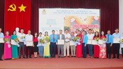 Biểu dương 55 gia đình công nhân, viên chức, lao động tiêu biểu