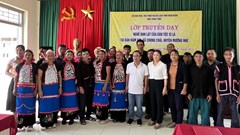 Người Si La ở Điện Biên giữ nghề đan lát truyền thống 