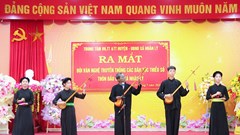 Văn nghệ quần chúng góp phần phát triển du lịch cộng đồng ở Chiêm Hóa