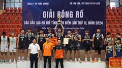 Giải bóng rổ các CLB bộ trẻ Điện Biên lần thứ III