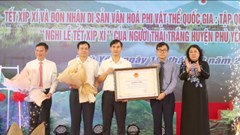 Sơn La: Đón chứng nhận Nghi lễ “Tết Xíp xí” của người Thái trắng là di sản văn hóa phi vật thể quốc gia