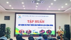 Tập huấn về xây dựng và phát triển sản phẩm du lịch cộng đồng