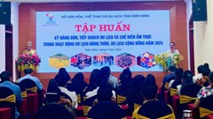 Điện Biên nâng cao kỹ năng phát triển du lịch cộng đồng 