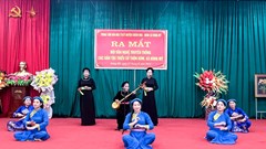 Xây dựng đội văn nghệ truyền thống gắn với phát triển du lịch
