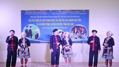 Bảo tồn di sản văn hóa phi vật thể dân tộc Dao ở Chợ Đồn