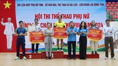 Hội thi thể thao phụ nữ Lai Châu lần thứ VIII năm 2024