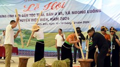 Lễ mừng cơm mới của người Thái đen ở Noong Luống