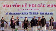 Độc đáo Lễ hội cầu mùa của người Dao Quần trắng ở Yên Bình